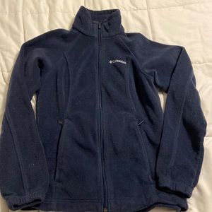 Blue colombia zip up